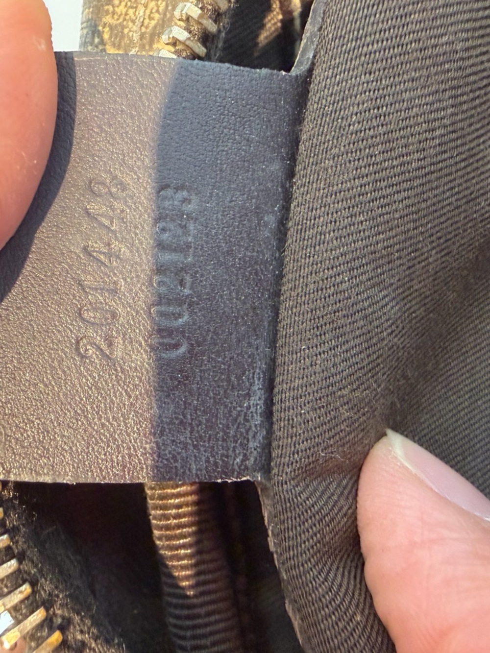 Gucci Brown GG Monogram Messenger Bag - Picture 7 of 8